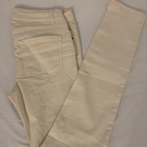 Beige Scarlet Boulevard Jeans. Size 27